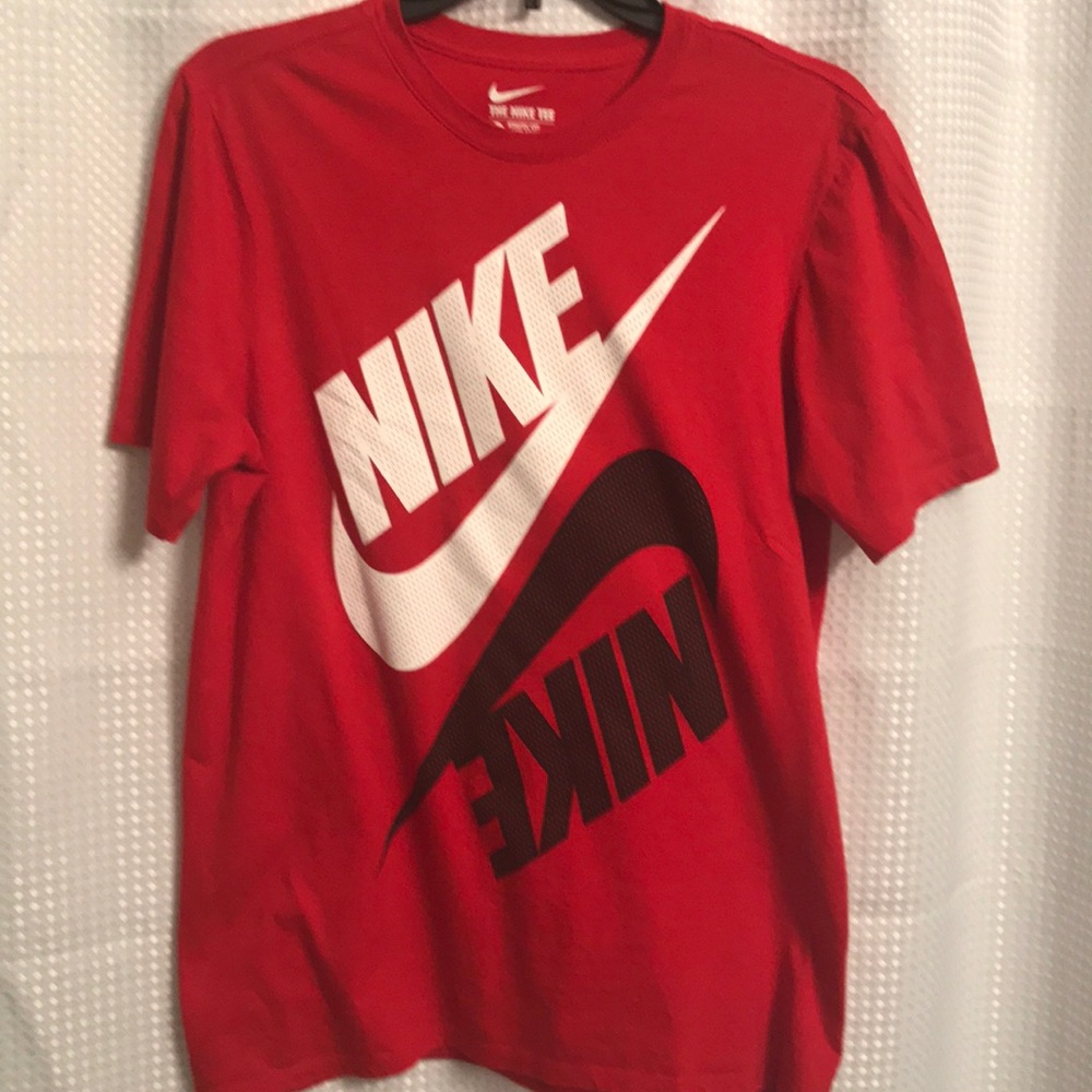 Red Nike t-shirt